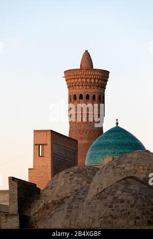 Kalyan Minarett und der Po-i-Kalyan Moschee Komplex, Buchara, Usbekistan Stockfoto