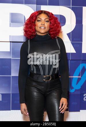 New York, Vereinigte Staaten. März 2020. Taraji P. Henson besucht am 6. März 2020 Die American Express Start Employee Appreciation Day in der Grand Central Terminal Vanderbilt Hall in New York, NY. (Foto von Lev Radin/Pacific Press/Sipa USA) Credit: SIPA USA/Alamy Live News Stockfoto