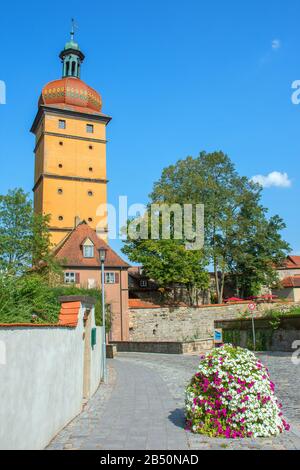 Stadt Dinkelsbühl • Landkreis Ansbach, Bayern, Deutschland Stockfoto