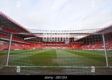 London, Großbritannien. März 2020. Allgemeiner Blick auf das Stadion beim Sky Bet Championship Match zwischen Charlton Athletic und Middlesbrough im Valley, London am Samstag, 7. März 2020. (Kredit: Ivan Yordanov   MI News) Foto darf nur für redaktionelle Zwecke in Zeitungen und/oder Zeitschriften verwendet werden, Lizenz für kommerzielle Nutzung erforderlich Kredit: MI News & Sport /Alamy Live News Stockfoto