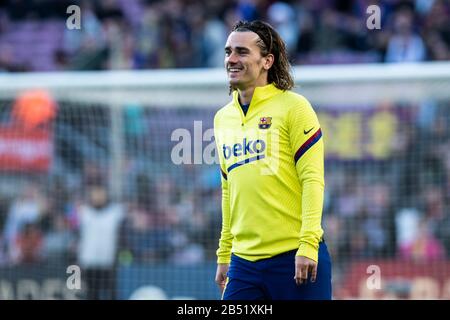 Camp Nou, Barcelona, Katalonien, Spanien. März 2020. La Liga Fußball, Barcelona gegen Real Lieddad; Antoine Griezmann vom FC Barcelona während der Aufwärmphase Credit: Action Plus Sports/Alamy Live News Stockfoto