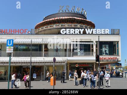 Café Kranzler, Kranzlereck, Kurfürstendamm, Charlottenburg, Berlin, Deutschland / Kurfürstendamm Stockfoto