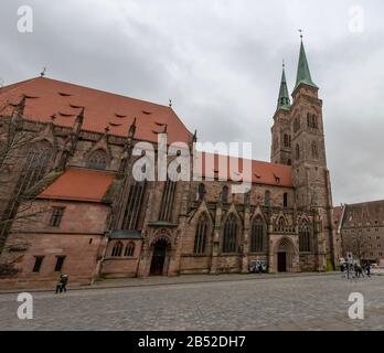 St. Sebald - Sebalduskirche im alten Zentrum von Nürnberg Stockfoto