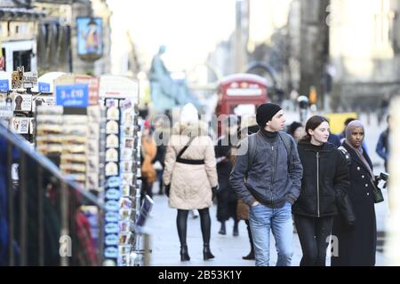 Die Stadt Edinburgh Stockfoto