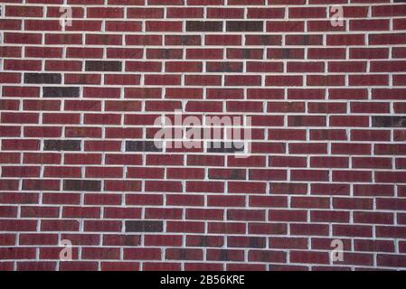 Steinmauer und Ziegelmauer Stockfoto