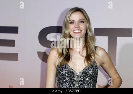 5. März 2020, Los Angeles, CA, USA: Los ANGELES - MAR 5: Mia Marcon in der "Westworld" Staffel 3 Premiere im TCL Chinese Theatre IMAX am 5. März 2020 in Los Angeles, CA (Credit Image: © Kay Blake/ZUMA Wire) Stockfoto