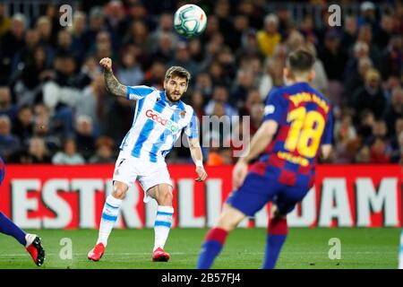 Barcelona, Spanien. Kredit: D. 7. März 2020. Portu (Lieddad) Fußball/Fußball: Spiel der spanischen Liga Santander zwischen dem FC Barcelona 1-0 Real Lieddad im Stadion Camp Nou in Barcelona, Spanien. Kredit: D .Nakashima/AFLO/Alamy Live News Stockfoto