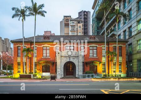 Fassade der Hsinchu City Art Gallery in Taiwan Stockfoto