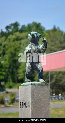 Berliner Baer, Dreilinden, Zehlendorf, Berlin, Deutschland/Bär Stockfoto