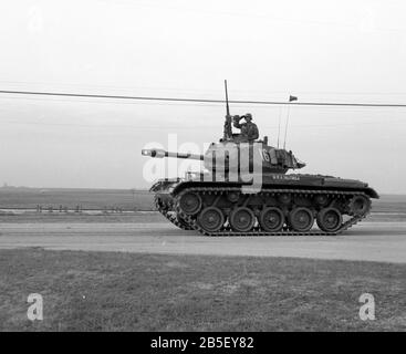 US-ARMEEKAMPFPANZER M41 Walker Bulldog - United States Army Light Tank M41 Walker Bulldog Stockfoto
