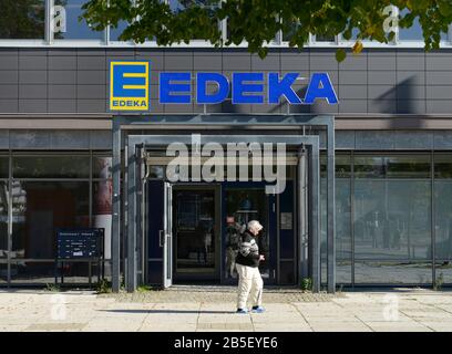 EDEKA, Brückenstraße, Chemnitz, Sachsen, Deutschland Stockfoto