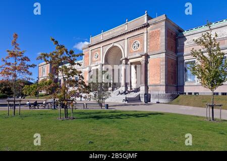 Die Nationalgalerie von Dänemark. Statens Museum für Kunst in Kopenhagen, Dänemark. Stockfoto