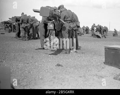 Luftwaffenfernfahrer der Wehrmacht 4 m RH 36 / Reichweitenfinder der deutschen Luftwaffe 4 m Stockfoto