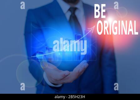 Konzeptionelle Hand schriftlich angezeigt werden. Begriff Sinne erstellt direkt und demonstratingally von einem Künstler nicht um eine Imitation Stockfoto