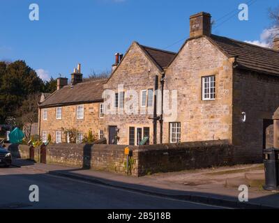 Plague Cottages, 1665-1666, Eyam, Derbyshire Stockfoto