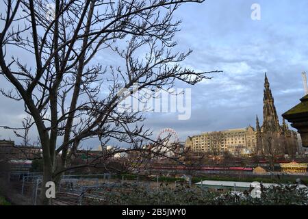 Altstadt von Edinburgh, Schottland Stockfoto