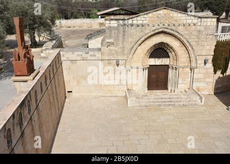 Das Grab der Maria Magdalena in Jerusalem. Stockfoto