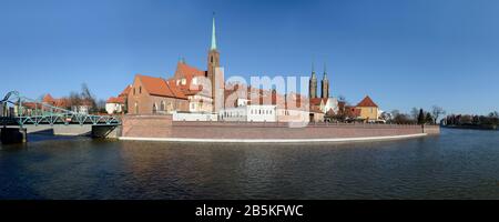 Dominsel, Breslau, Niederschlesien, Polen Stockfoto