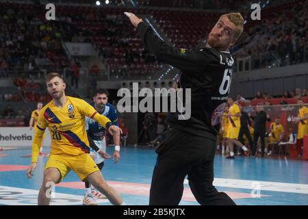 Madrid, Spanien. März 2020. Barcelona gewinnt den Handball-Königspokal, der gegen Benidorm an der Caja Magica in Madrid für 40 bis 25 Credit gespielt wird: Cordon PRESS/Alamy Live News Stockfoto