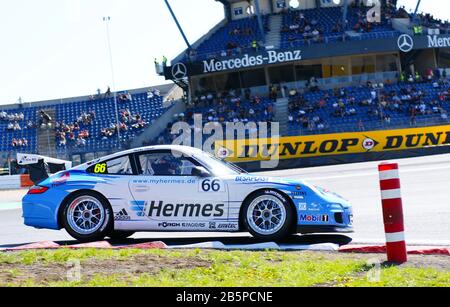 Nürnberg, Deutschland. August 2009. Nürnberg, Deutschland - August 2009: Motorsport/DTM: Deutsche Touring Cars Championship mit Porsche Car. World Wide Credit: Dpa/Alamy Live News Stockfoto