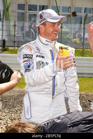 Nürnberg, Deutschland. August 2009. Nürnberg, Deutschland - August 2009: Motorsport/DTM: Deutsche Touring Cars Championship mit Pilot Ralf Schumacher für Mercedes. Schuhmacher, Ralph Nutzung Worldwide Credit: Dpa / Alamy Live News Stockfoto