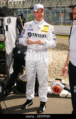 Nürnberg, Deutschland. August 2009. Nürnberg, Deutschland - August 2009: Motorsport/DTM: Deutsche Touring Cars Championship mit Pilot Ralf Schumacher für Mercedes. Schuhmacher, Ralph Nutzung Worldwide Credit: Dpa / Alamy Live News Stockfoto