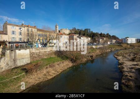 Montelimar ist eine Stadt im französischen Drome Department Stockfoto