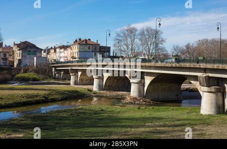 Montelimar ist eine Stadt im französischen Drome Department Stockfoto