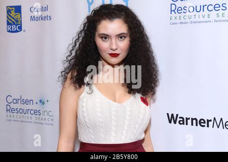 The 6th Annual Voices For the Voiceless concert Beneficient You Gotta Believe Held at The Town Hall - Arrivals. Mit: Lilla Crawford Where: New York, New York, Vereinigte Staaten When: 07 Feb 2020 Credit: Joseph Marzullo/WENN.com Stockfoto