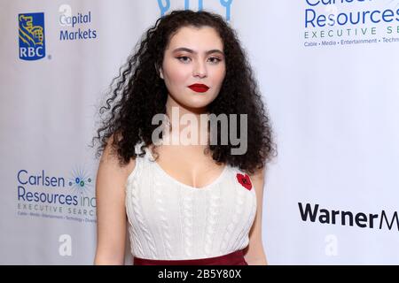 The 6th Annual Voices For the Voiceless concert Beneficient You Gotta Believe Held at The Town Hall - Arrivals. Mit: Lilla Crawford Where: New York, New York, Vereinigte Staaten When: 07 Feb 2020 Credit: Joseph Marzullo/WENN.com Stockfoto