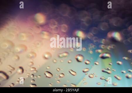 Wunderschönes abstraktes buntes Bokeh. Hintergrundmuster für das Design. Stockfoto