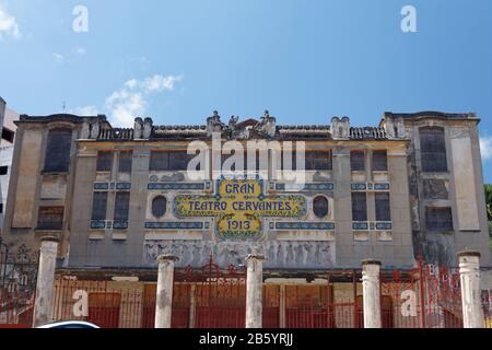 Tanger, ehemaliger Freihafen an der Meidterranischen Küste Stockfoto