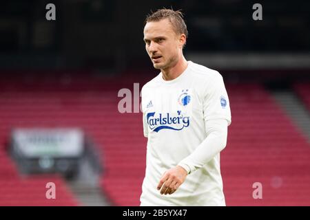 Kopenhagen, Dänemark, 08. März 2020. Pierre Bengtsson (3) vom FC Kopenhagen beim 3F Superliga-Spiel zwischen dem FC Kopenhagen und dem AC Horsens bei Telia parken. (Foto: Gonzales Foto - Dejan Obretkovic). Stockfoto