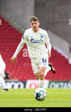 Kopenhagen, Dänemark, 08. März 2020. Pep Biel (16) vom FC Kopenhagen beim 3F Superliga-Spiel zwischen dem FC Kopenhagen und dem AC Horsens bei Telia parken. (Foto: Gonzales Foto - Dejan Obretkovic). Stockfoto