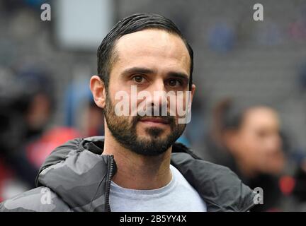 Berlin, Deutschland. März 2020. Trainer Alexander NOURI (B), Porträt, Kopf, Fußball, 1.Bundesliga, 25. Spieltag, Hertha BSC Berlin (B) - SV Werder Bremen (HB) 2:2, am 07.03.2020 in Berlin/Deutschland. Weltweite Nutzung Credit: Dpa/Alamy Live News â Stockfoto