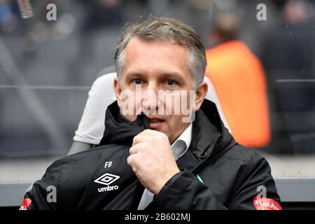 Berlin, Deutschland. März 2020. Geschäftsführer Frank Baumann (HB), Geste, Geste, Porträt, Porträt, Kopf, unglücklich, Fußball 1. Bundesliga, 25. Spieltag, Hertha BSC Berlin (B) - SV Werder Bremen (HB) 2:2, am 07.03.2020 in Berlin. Weltweite Nutzung Credit: Dpa/Alamy Live News â Stockfoto