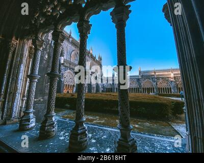 Batalha-Kloster in Portugal, in Europa Stockfoto