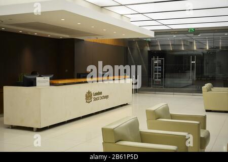 London, Großbritannien. März 2020. London, England, London Stock Exchange Group externe und interne Umgebungen Auf dem Foto: Standort London Stock Exchange Group Credit: Independent Photo Agency/Alamy Live News Stockfoto