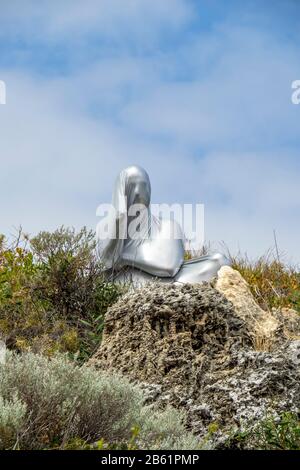 Living Sculpture von KOA Art Collective 1 bei Sculpture by the Sea Exhibition Cottesloe Beach Perth WA Australia Stockfoto