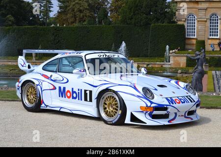 Porsche 911 (993) R Evo, aufgenommen im Salon Prive im Blenheim Palace September 2018 Stockfoto