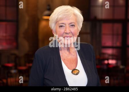 Renate Schmidt bei der Aufnahme der WDR-Talkshow "Kölner Treff" im WDR Studio BS 2. Köln, 06.03.2020 Stockfoto