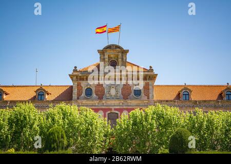 Katalonien-Parlament in Barcelona, Katalonien, Spanien Stockfoto