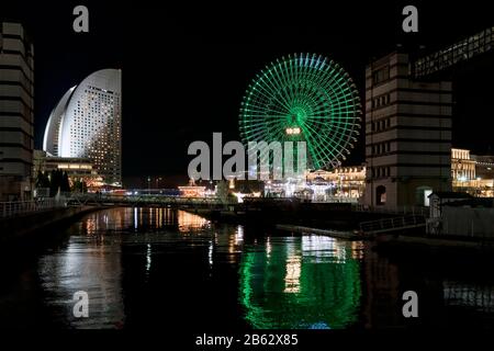 Hafengebiet in Yokohama Japan Stockfoto