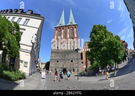 Nikolaikirche, Nikolaiviertel, Mitte, Berlin, Deutschland Stockfoto