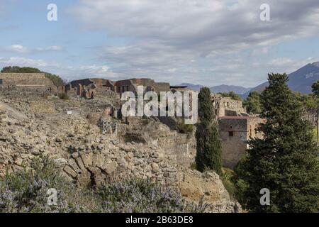Veduta di Pompei Stockfoto