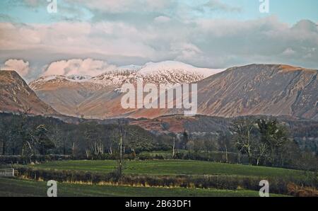 Blick auf Wasdale, Lake District, Großbritannien Stockfoto