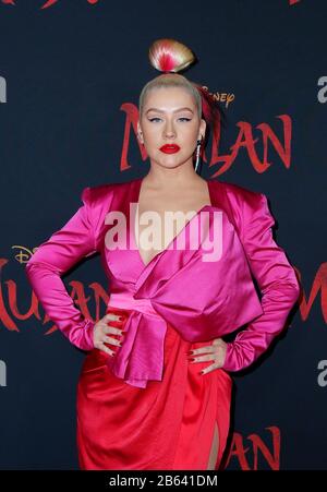 Hollywood, USA. März 2020. Rapsody Walking the Red teppich at Premiere Von Disneys "Mulan" am 9. März 2020 im Dolby Theatre in Hollywood, Kalifornien USA (Foto von Parisa Afshahi/Sipa USA) Credit: SIPA USA/Alamy Live News Stockfoto