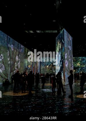 Exposition Imagine Van Gogh, Arsenal Art Contemporain, Montreal, Qc, Kanada Stockfoto