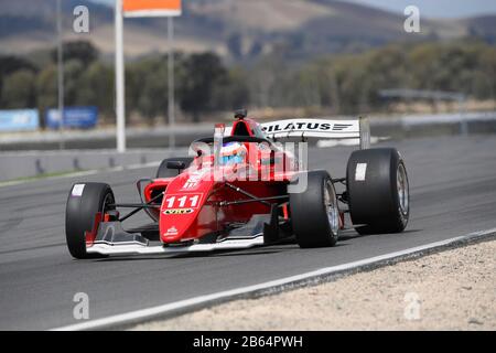 Rubens Barrichello (BH), Team BRM. S5000. Winton Test. Winton Raceway, Winton, Victoria. März 2020 Stockfoto