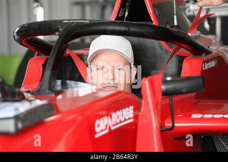 Rubens Barrichello (BH), Team BRM. S5000. Winton Test. Winton Raceway, Winton, Victoria. März 2020 Stockfoto